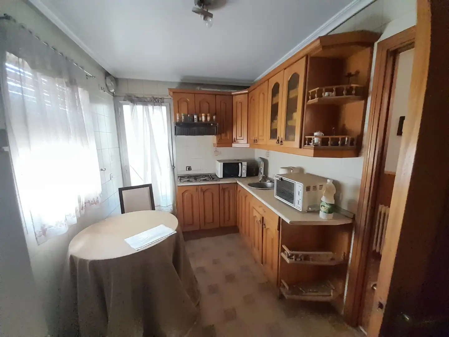 Cuina de Pis en venda en Puertollano amb Aire condicionat, Parquet i Balcó