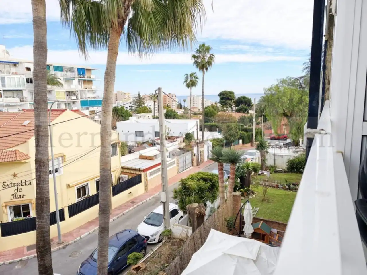 Vista exterior de Apartament en venda en Benalmádena amb Aire condicionat, Terrassa i Moblat