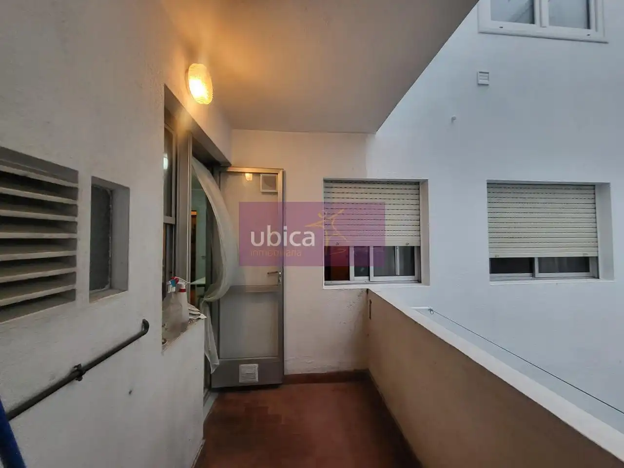 Balcony of Flat for sale in Centro Urbano
