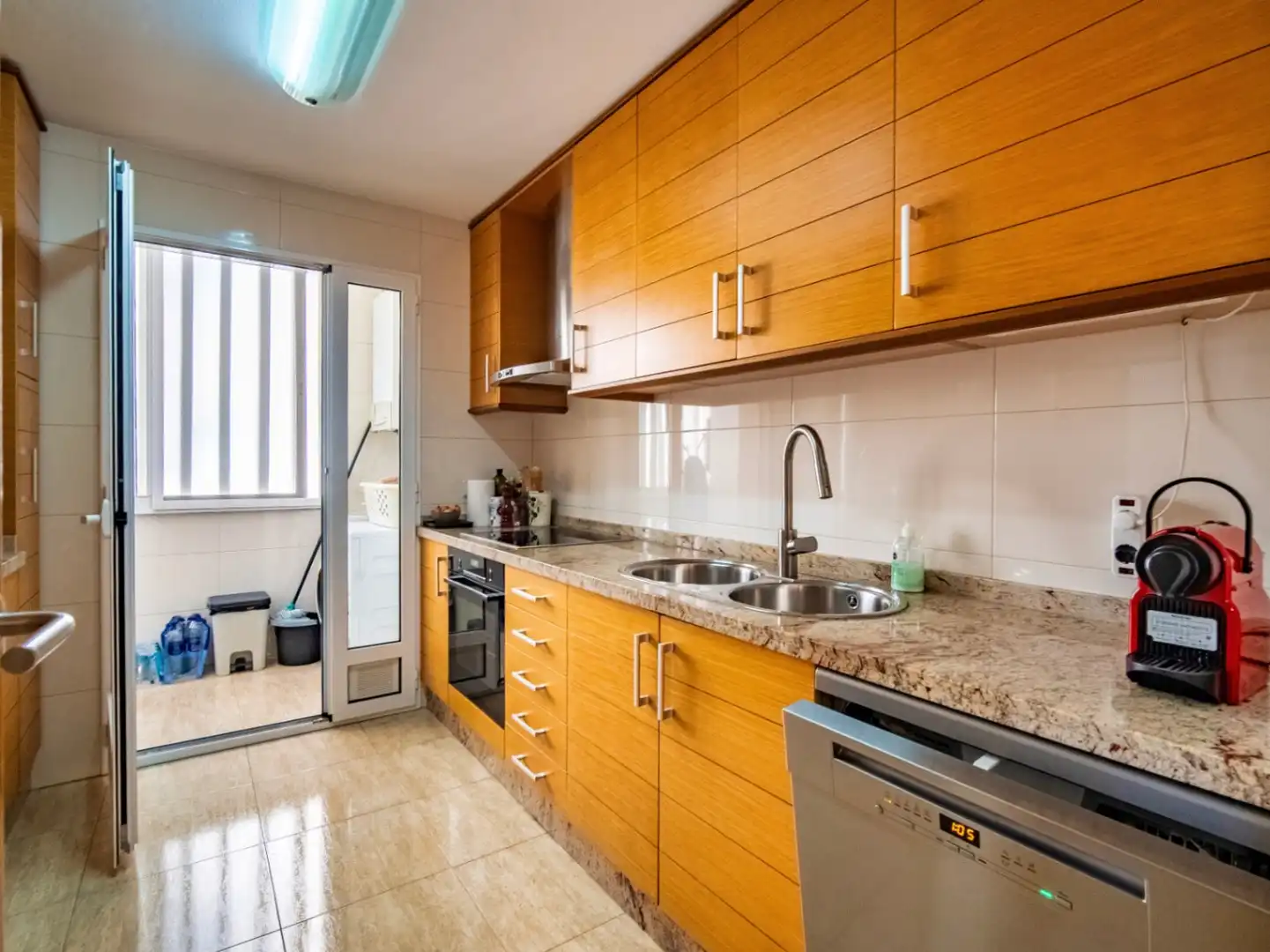 Kitchen of Apartments for sale in L'Alfàs del Pi  with Air Conditioner, Heating and Private garden