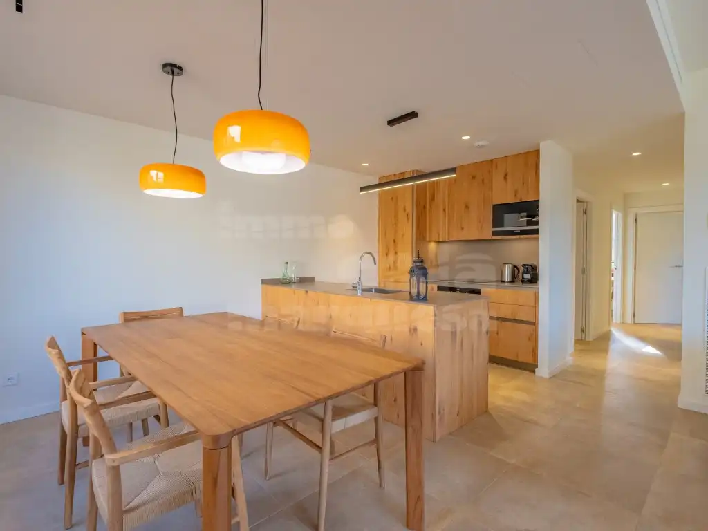 Cocina de Apartamento de alquiler en Begur