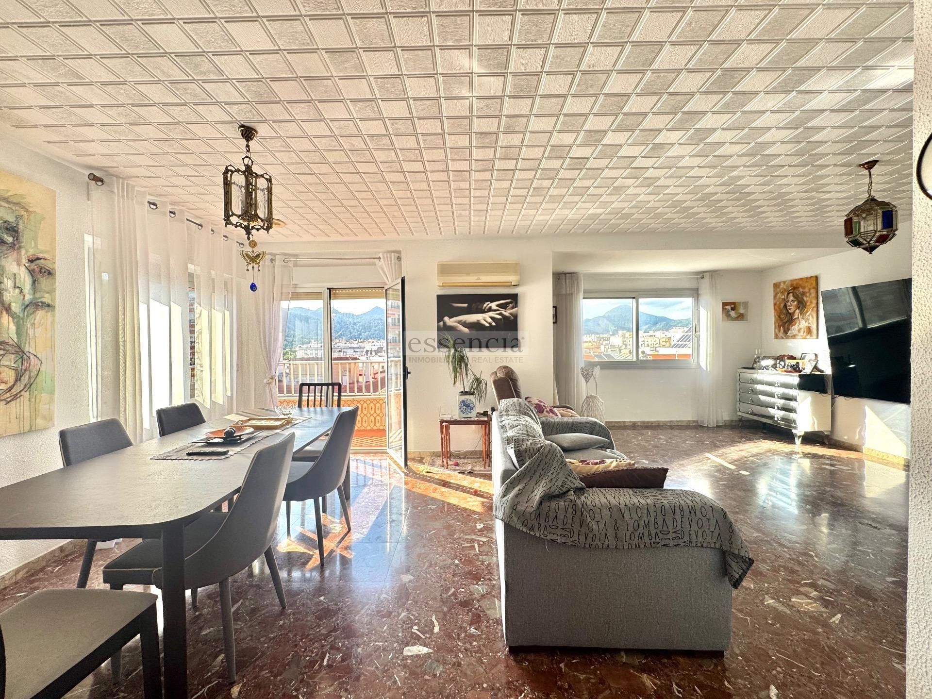 Living room of Flat for sale in Gandia  with Air Conditioner and Balcony
