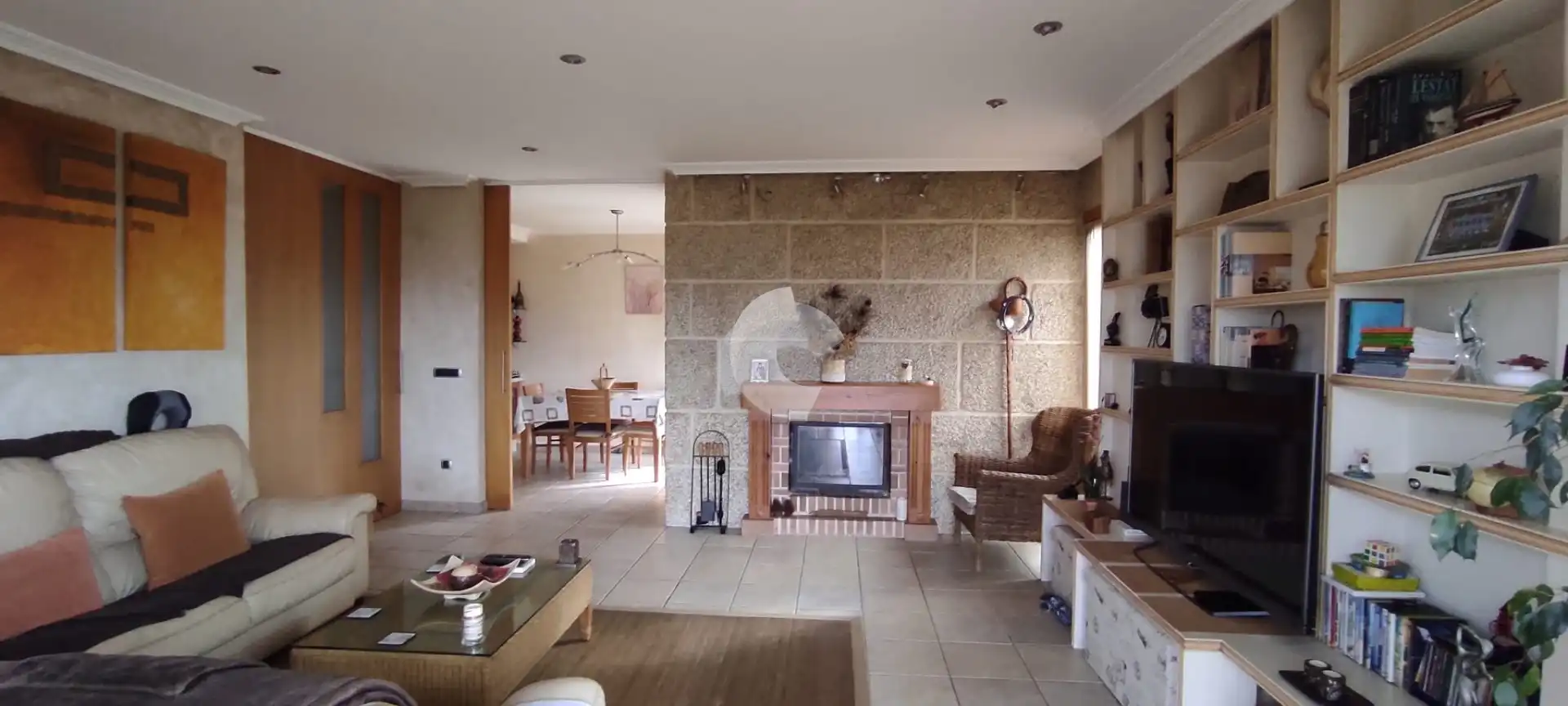 Sala de estar de Casa o chalet en venta en Vigo  con Jardín privado