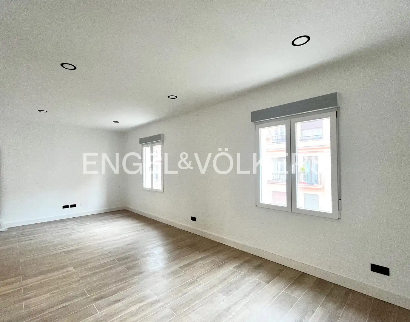 Sala d'estar de Pis de lloguer en  Madrid Capital amb Aire condicionat i Calefacció