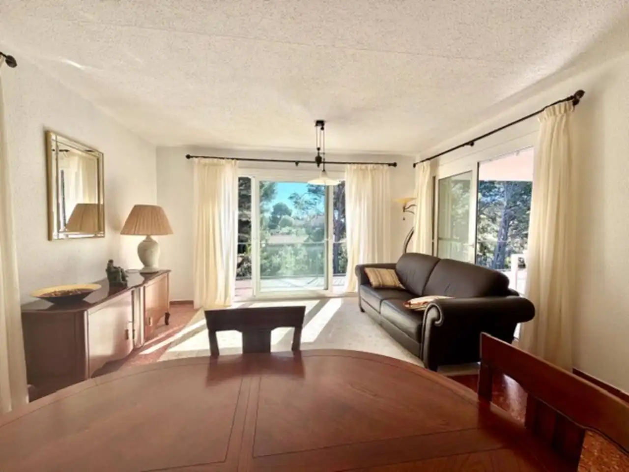 Sala de estar de Casa o chalet en venta en L'Ametlla de Mar  con Calefacción, Jardín privado y Terraza