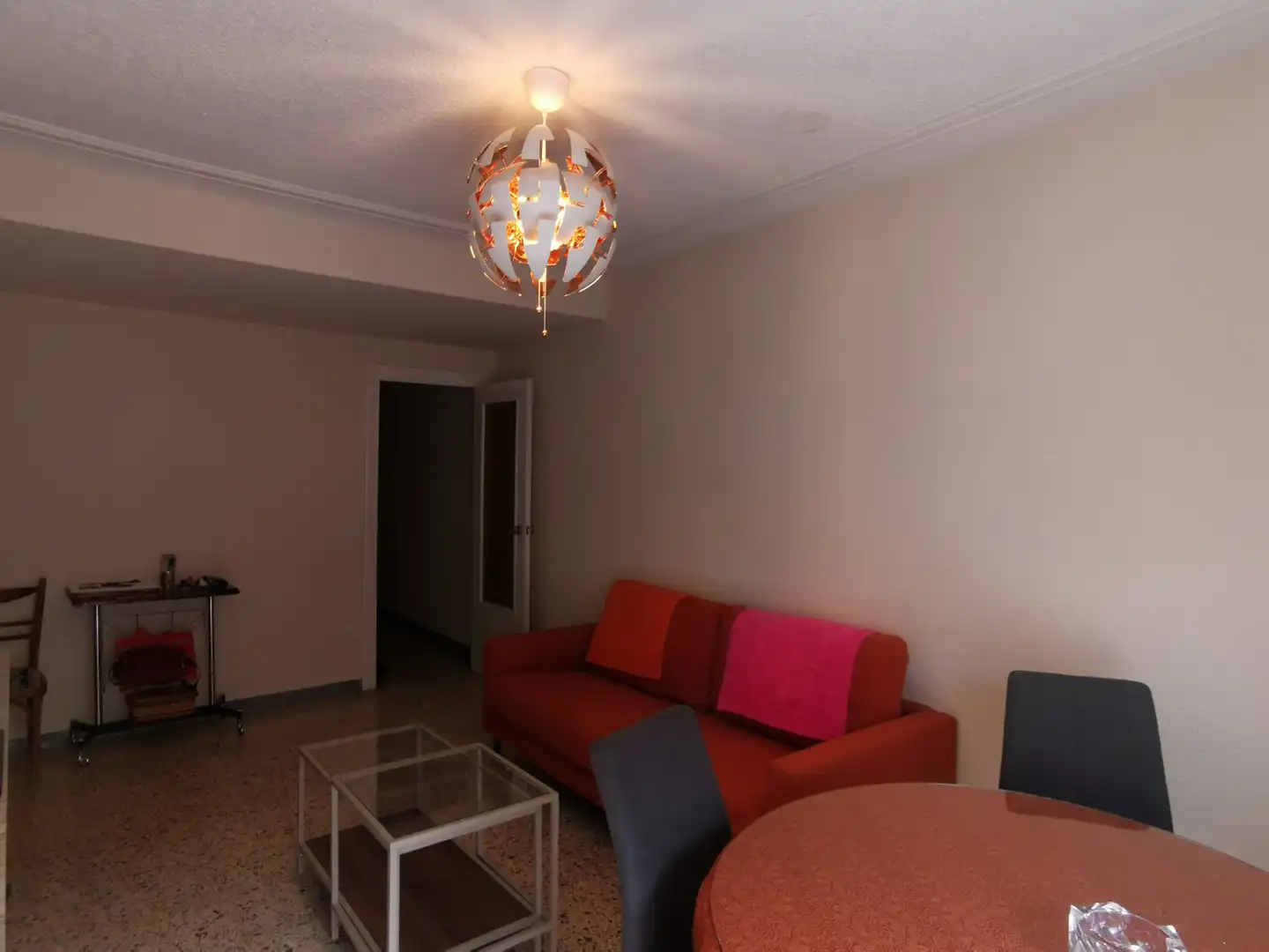 Wohnzimmer von Wohnung zur Miete in Salamanca mit Heizung, Möbliert und Ofen