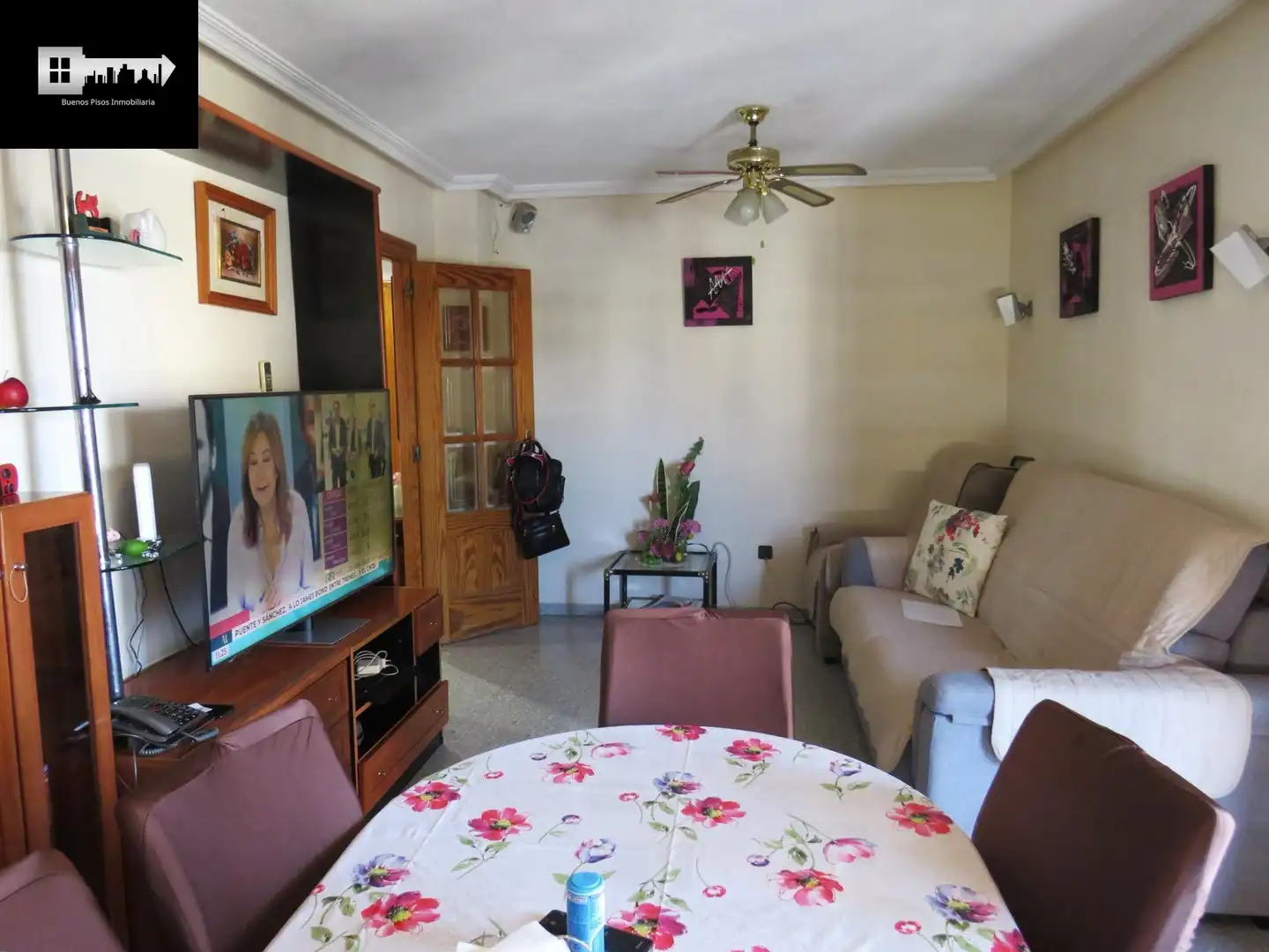Sala de estar de Piso en venta en Alicante / Alacant con Aire acondicionado, Calefacción y Jardín privado