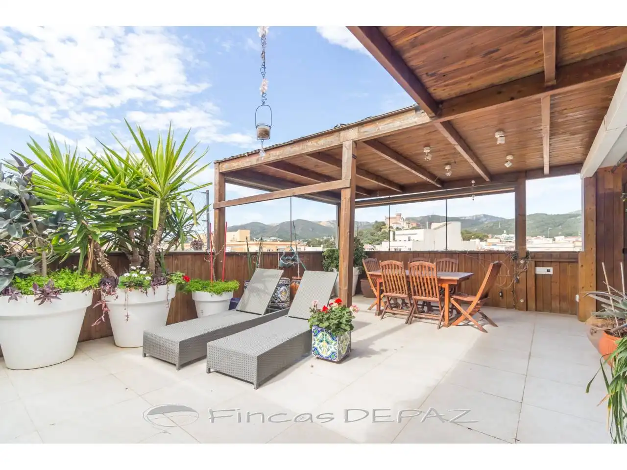 Terraza de Ático en venta en Centre