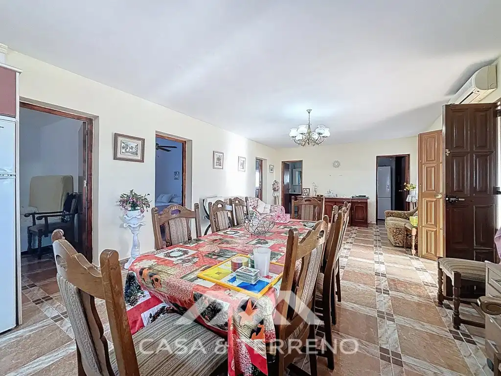 Comedor de Casa o chalet en venta en Macharaviaya con Aire acondicionado, Jardín privado y Terraza