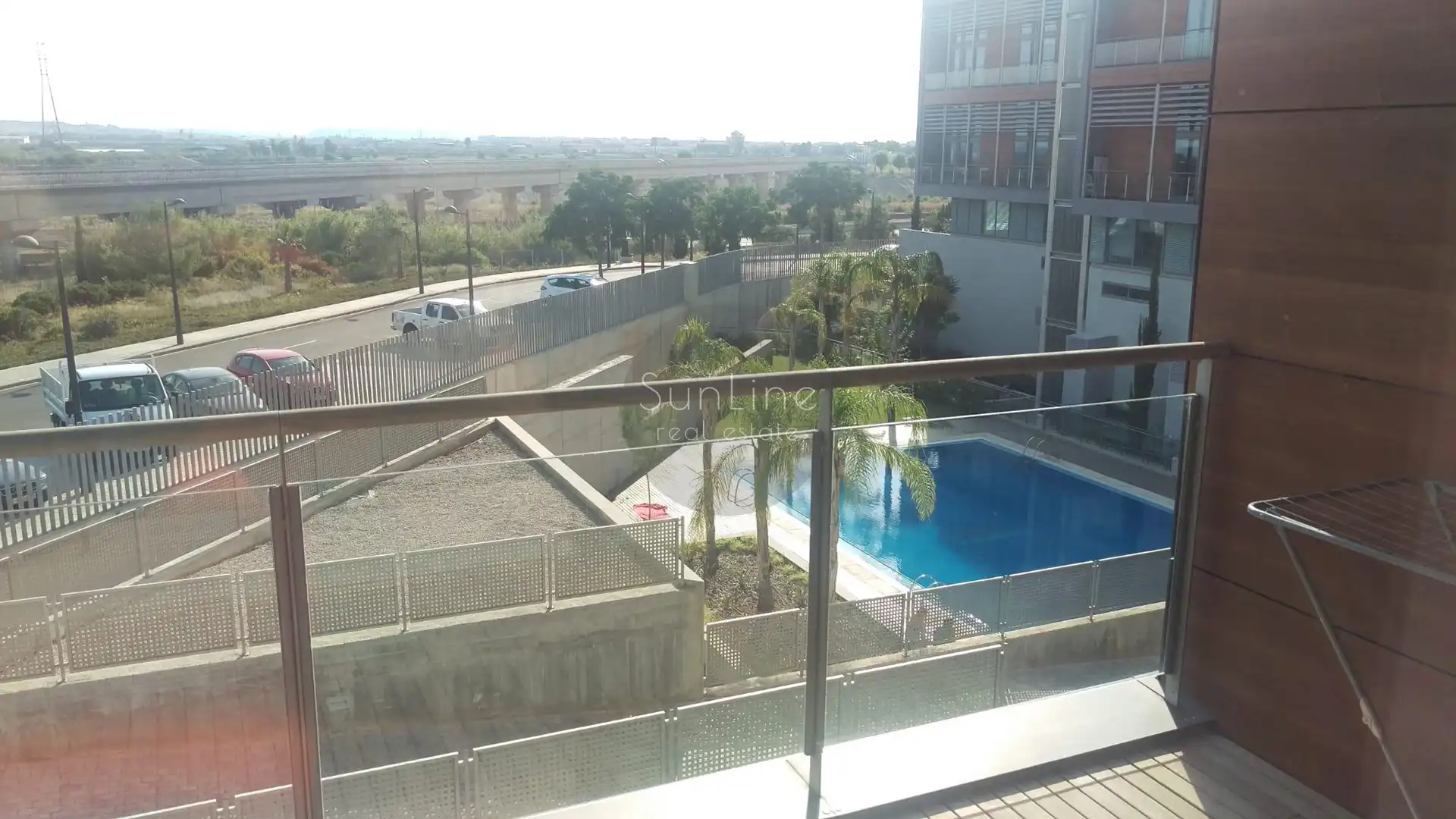 Schwimmbecken von Loft zur Miete in Valencia mit Klimaanlage, Möbliert und Balkon