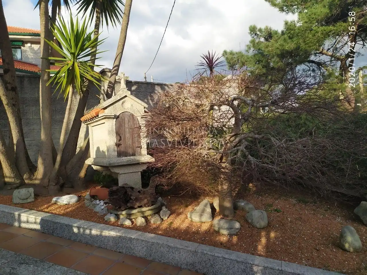 Jardí de Casa o xalet en venda en Poio amb Terrassa i Piscina