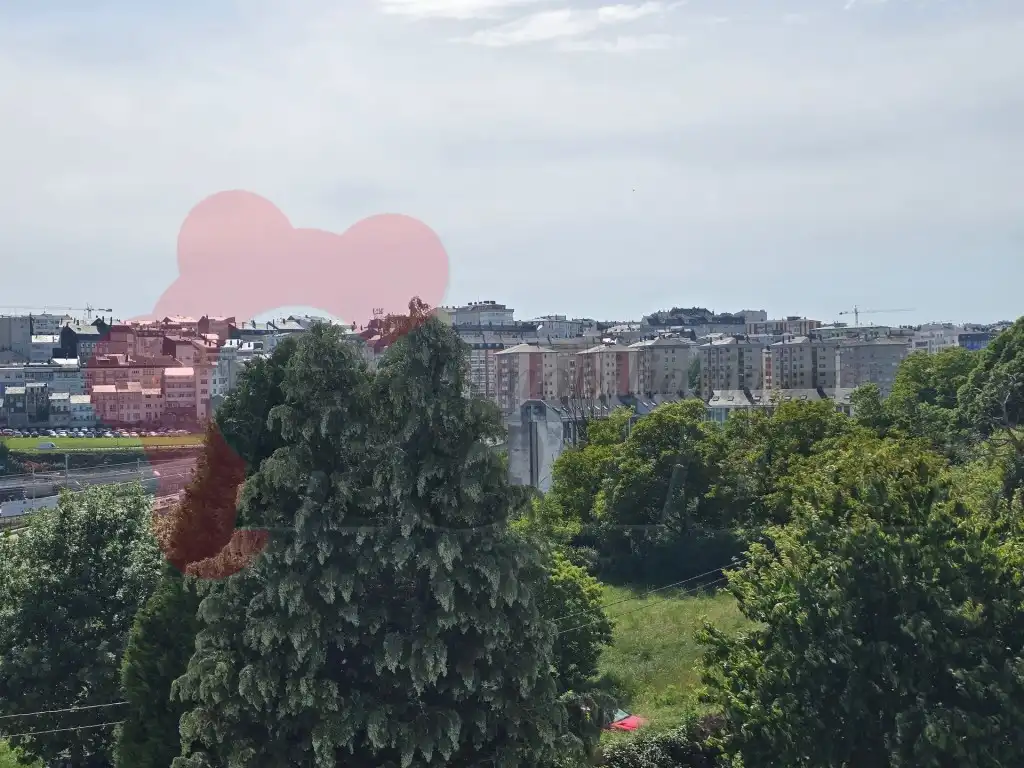 Vista exterior de Apartament en venda en Lugo