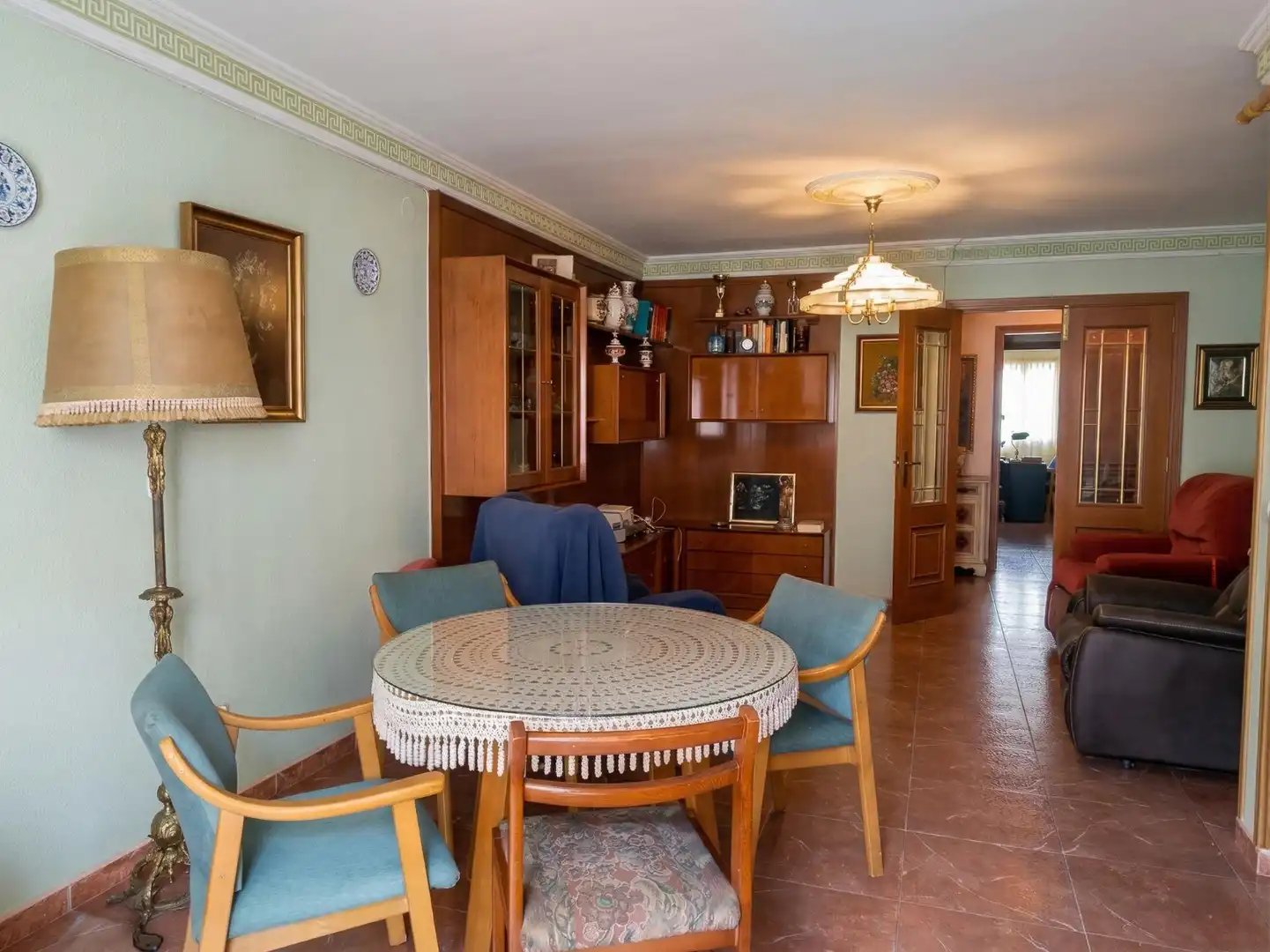Dining room of Detached homes for sale in Algemesí  with Air Conditioner, Terrace and Balcony