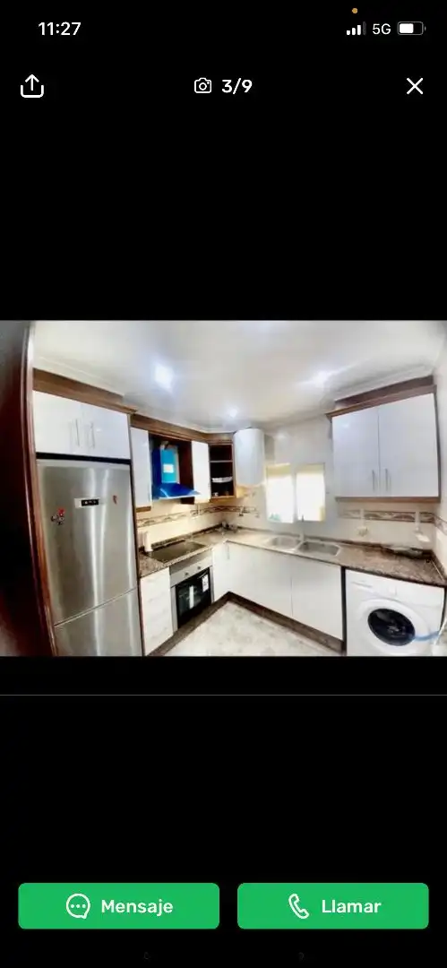 Kitchen of Flat for share in Benicalap