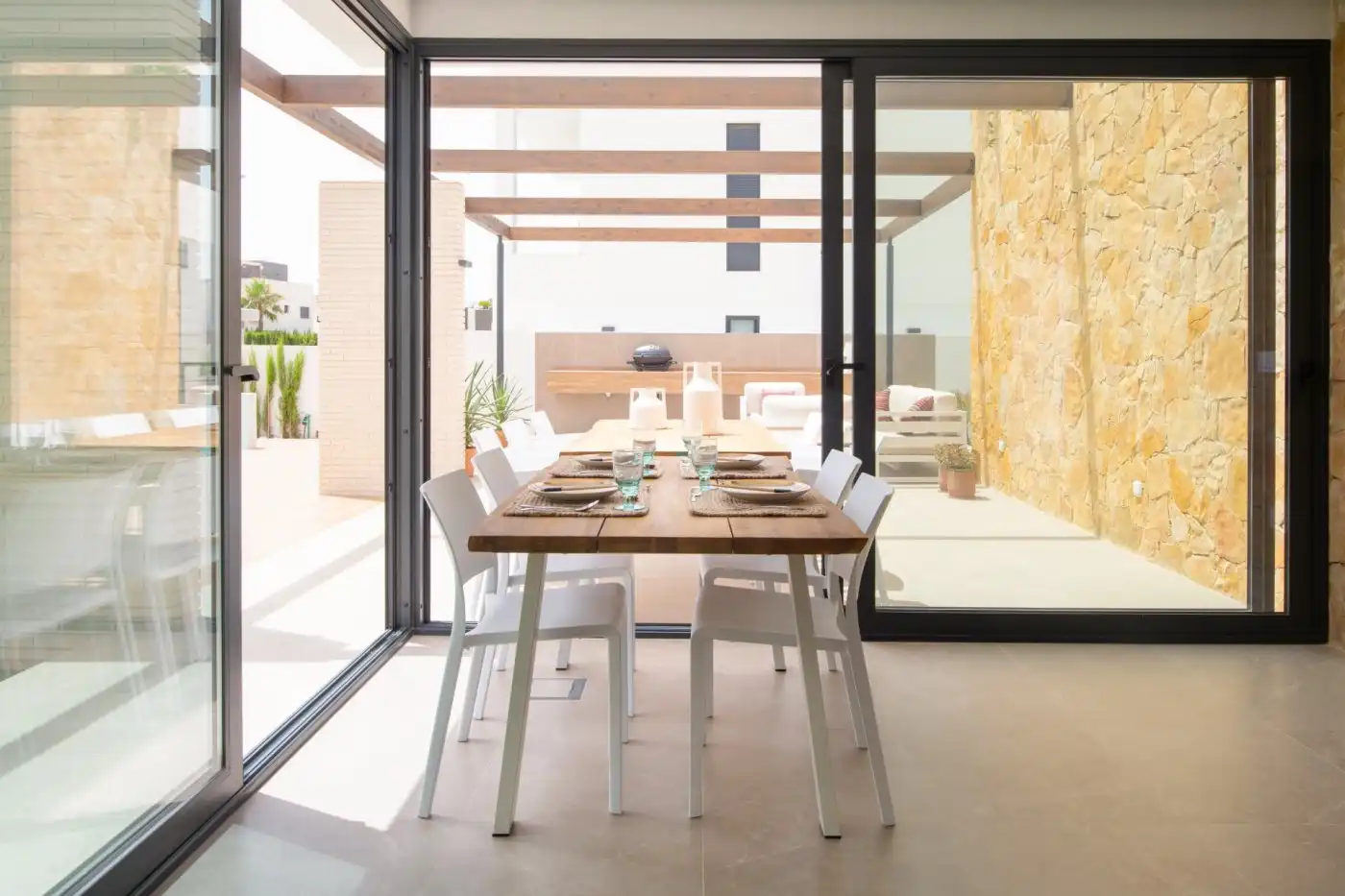 Terrassa de Casa o xalet en venda en Orihuela amb Aire condicionat, Jardí privat i Terrassa