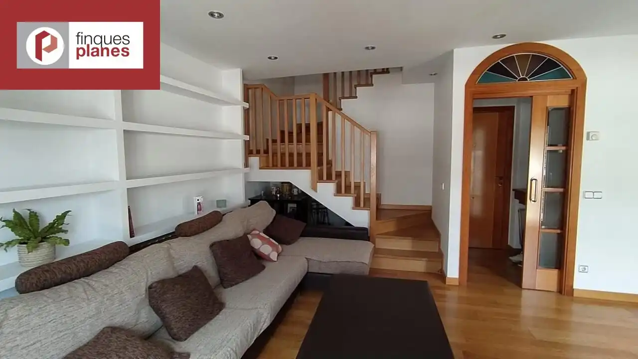 Wohnzimmer von Dachboden zum Verkauf in La Seu d'Urgell mit Heizung und Parkett