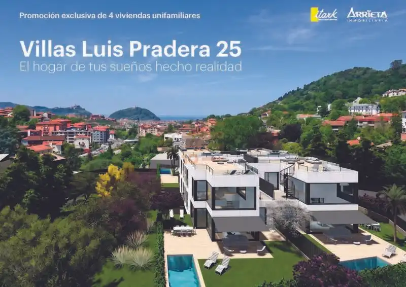Terraced house with garden for sale in Luis Pradera Kalea