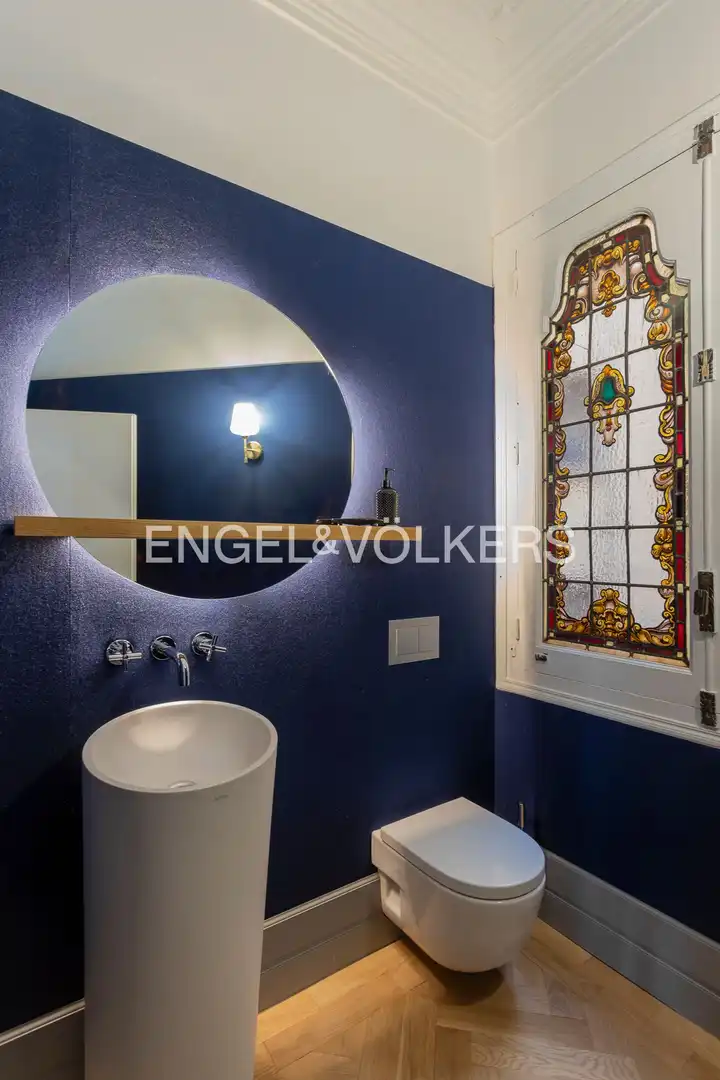 Badezimmer von Wohnung zur Miete in Chamberí