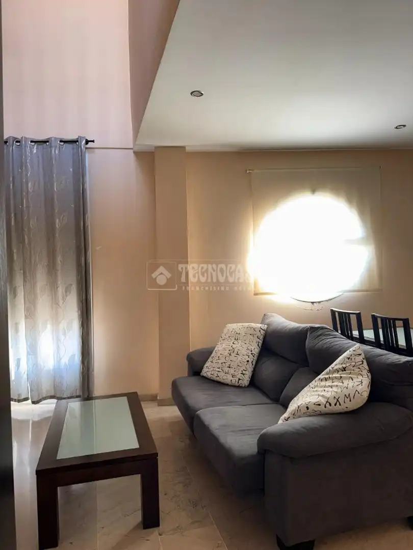 Sala de estar de Ático en venta en La Algaba con Aire acondicionado y Terraza