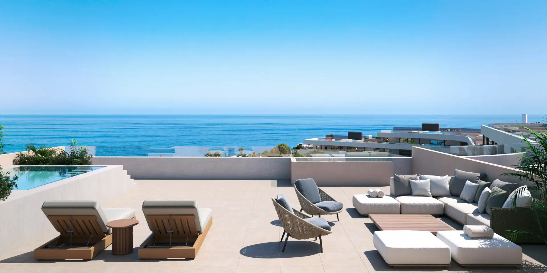 Appartement compact avec terrasse à vendre à Manilva Pueblo, imagen 2