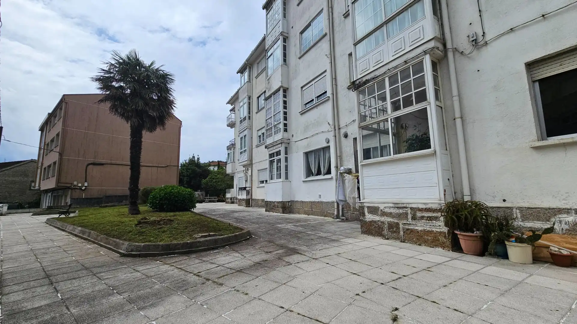 Vista exterior de Piso en venta en Cee con Amueblado