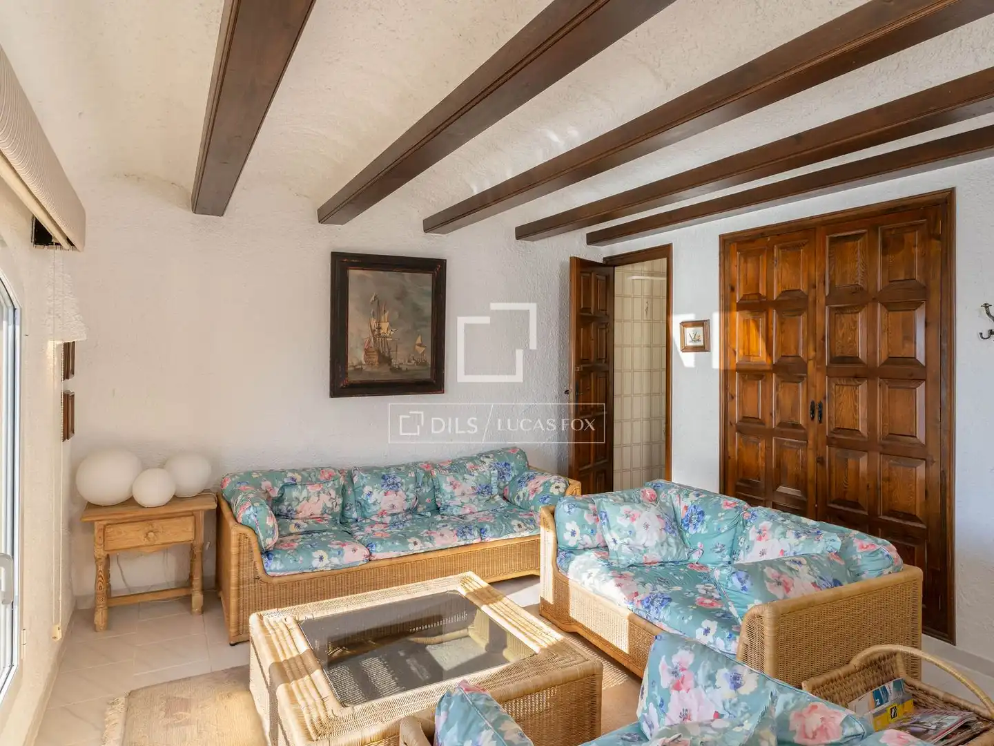 Sala de estar de Casa o chalet en venta en Roses con Calefacción, Jardín privado y Terraza