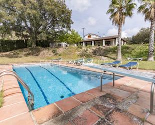 Swimming pool of House or chalet for sale in Sant Iscle de Vallalta  with Air Conditioner, Heating and Private garden