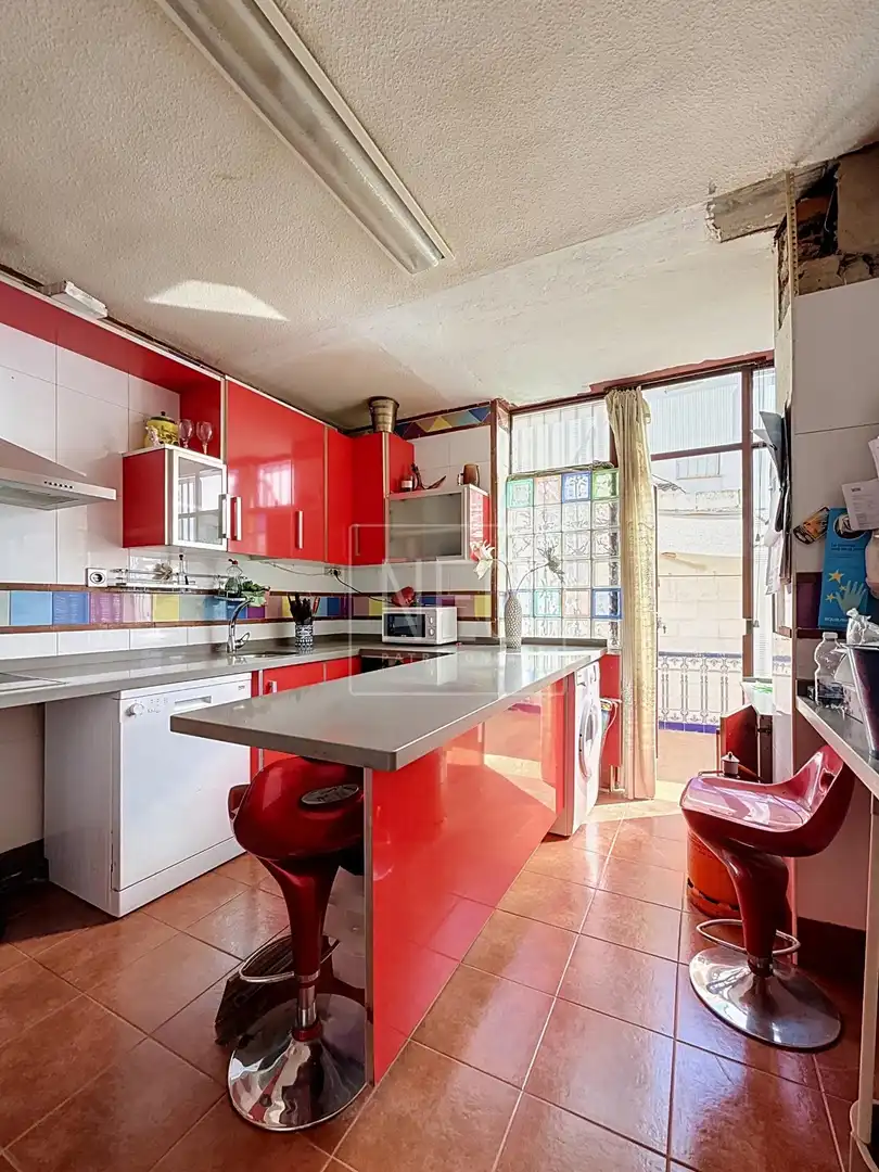 Cocina de Casa adosada en venta en Albolote con Aire acondicionado y Balcón