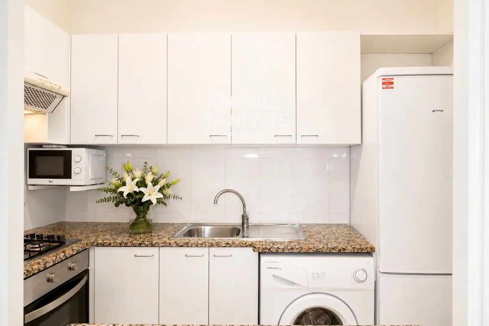 Cocina de Apartamento en venta en Castell d'Aro, Platja d'Aro i s'Agaró con Aire acondicionado, Terraza y Trastero