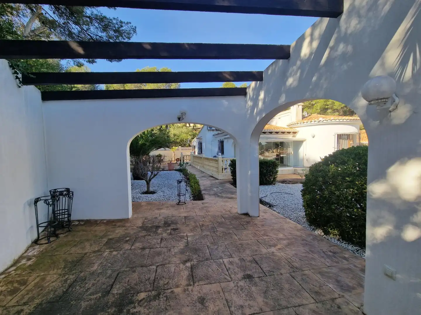 Garden of Houses for sale in Moraira