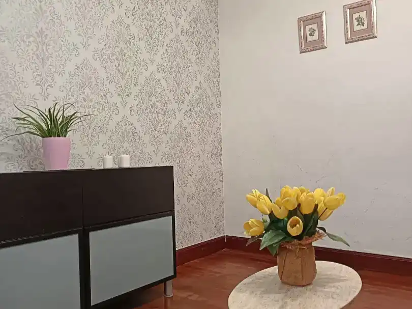 Sala d'estar de Pis en venda en Bilbao  amb Moblat