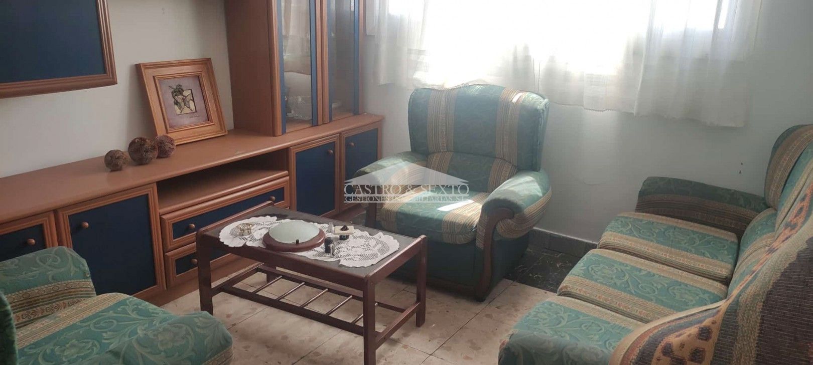 Sala de estar de Apartamento en venta en Melide