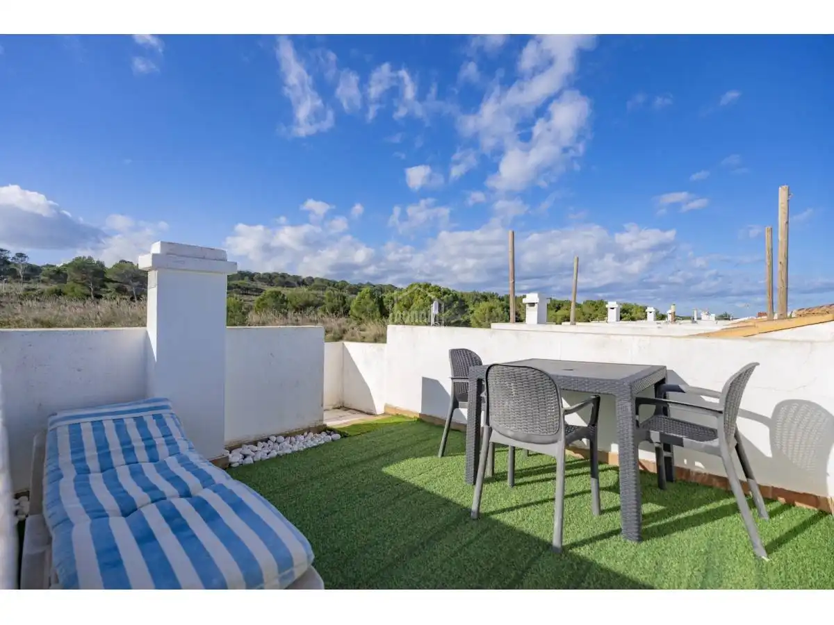 Terrassa de Apartament en venda en Es Mercadal amb Jardí privat, Terrassa i Piscina