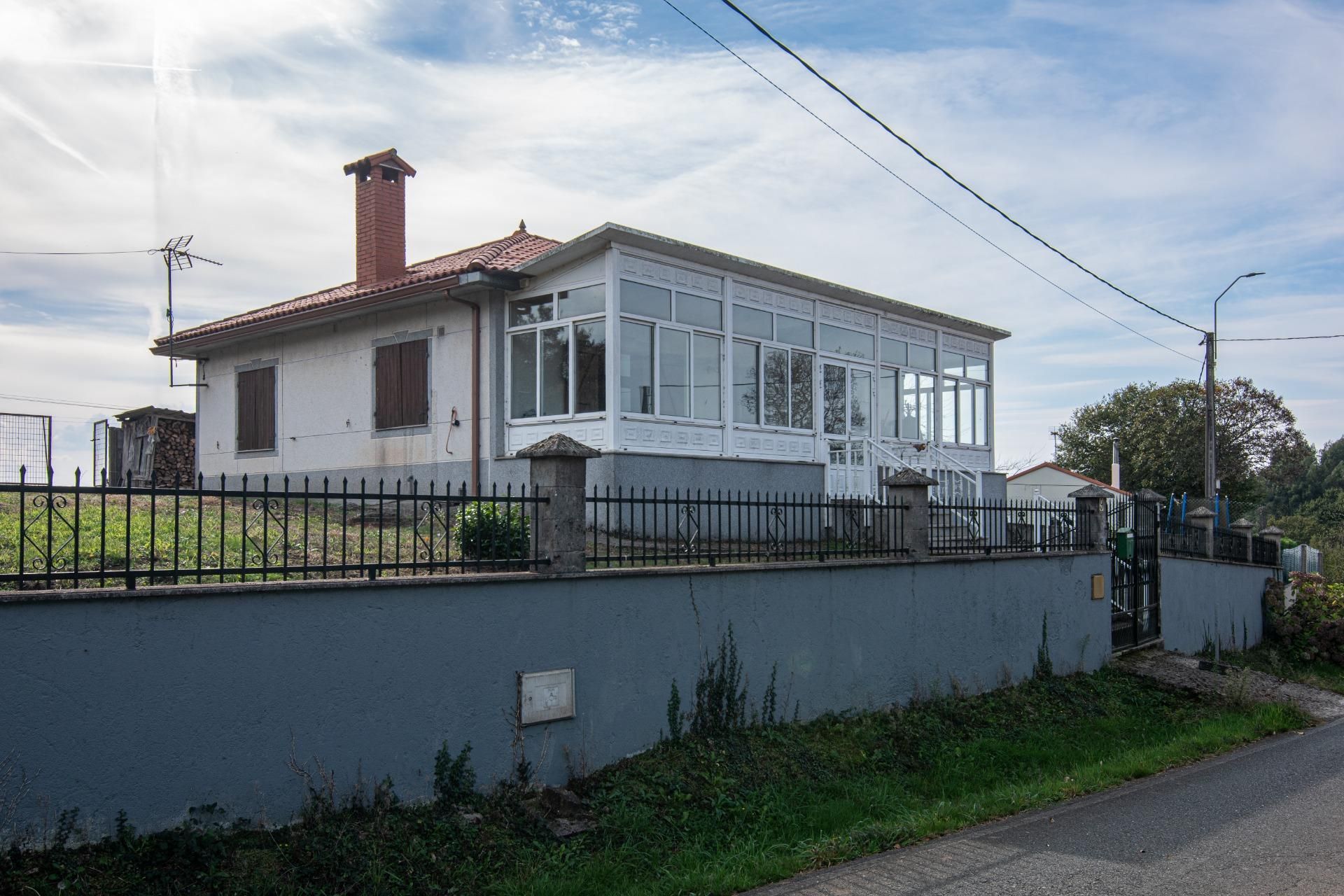 Exterior view of House or chalet for sale in Vilasantar  with Heating and Private garden