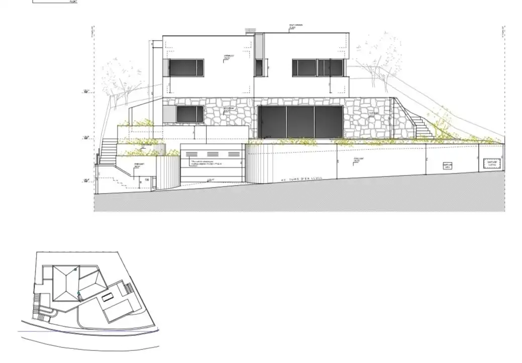 Casa amb piscina en venda a Travessia Turó d'en Llull, imagen 11