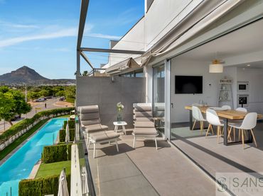 Apartment mit Pool zum Verkauf in Montañar - El Arenal