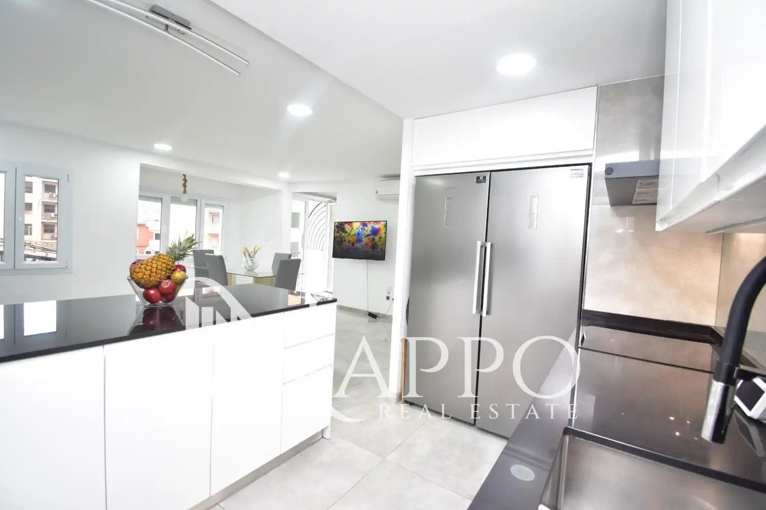 Kitchen of Flat for sale in  Palma de Mallorca  with Air Conditioner, Heating and Terrace