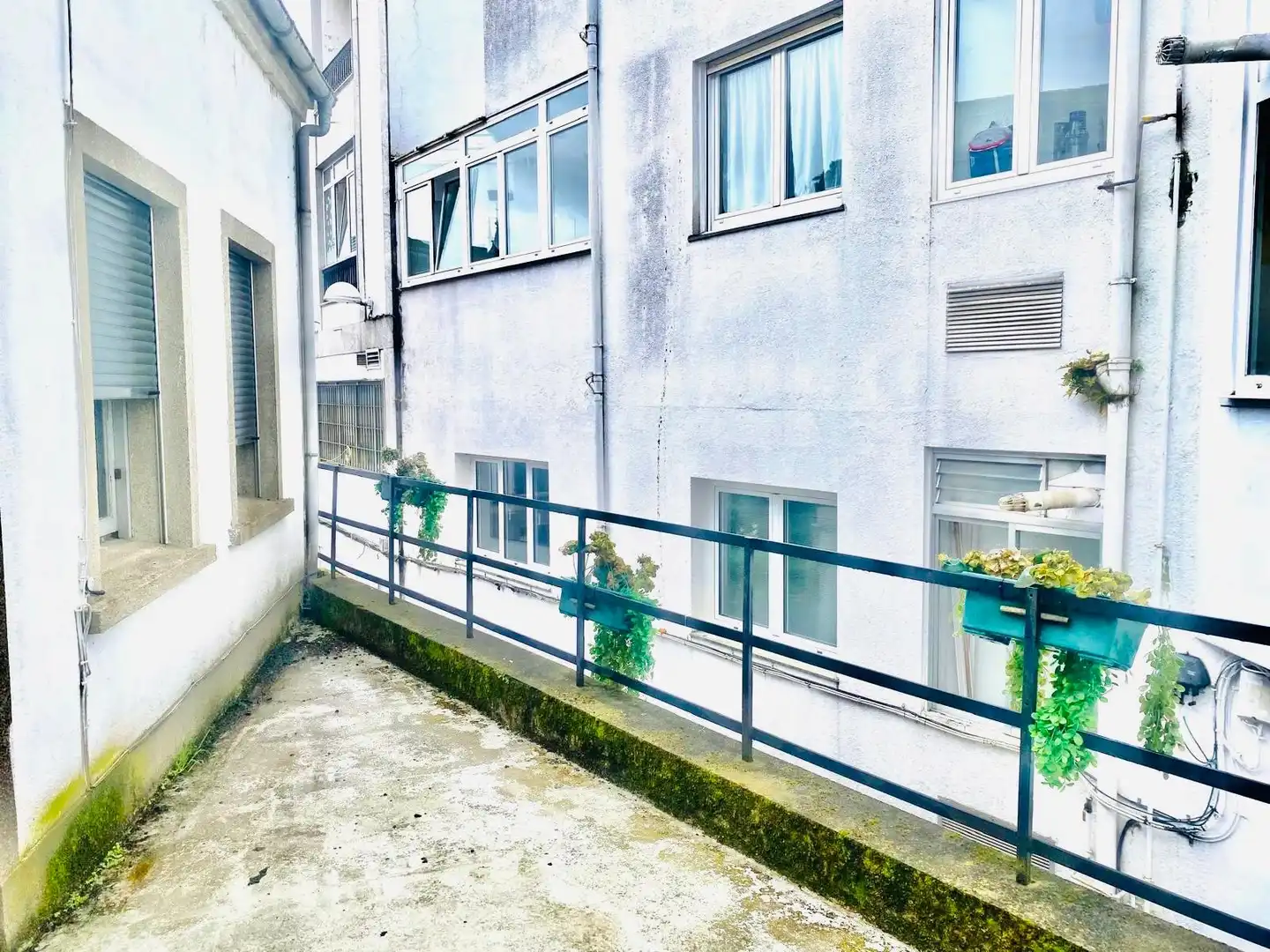 Exterior view of Houses for sale in Lugo  with Furnished