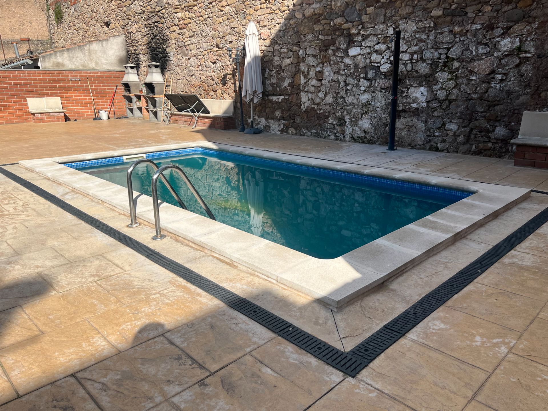 Piscina de Piso de alquiler en Castellbell i el Vilar con Aire acondicionado, Parquet y Terraza