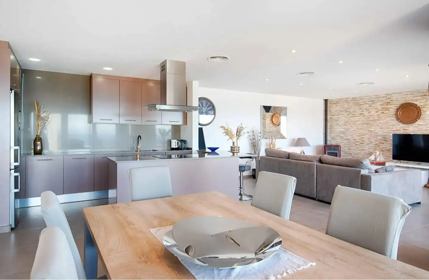 Dining room of Houses for sale in Almadrava - Canyelles - Puig-Rom