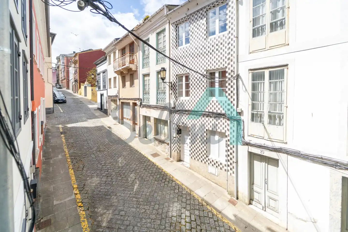 Vista exterior de Casa adosada en venta en Ribadeo con Calefacción, Jardín privado y Terraza