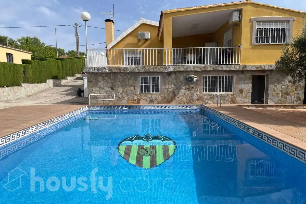 Piscina de Casa o chalet de alquiler en Mogente / Moixent con Trastero y Amueblado