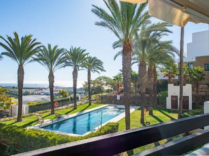 Jardí de Apartament en venda en Casares amb Terrassa i Piscina