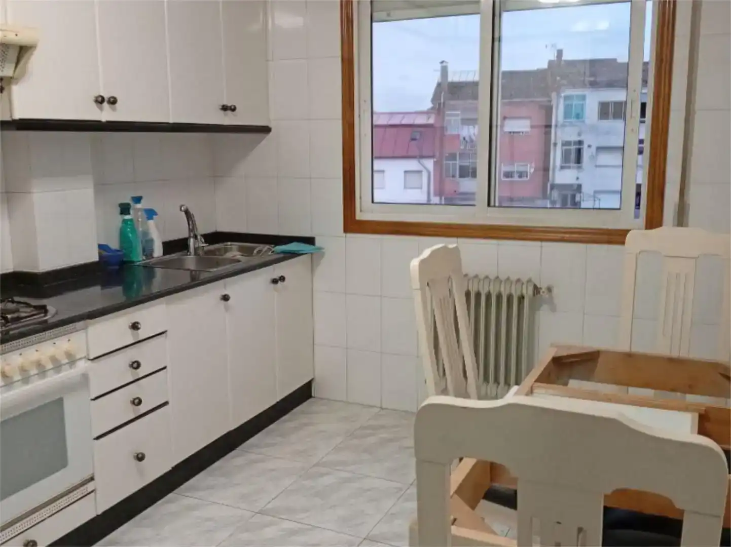 Kitchen of Flat for sale in Ourense Capital   with Balcony