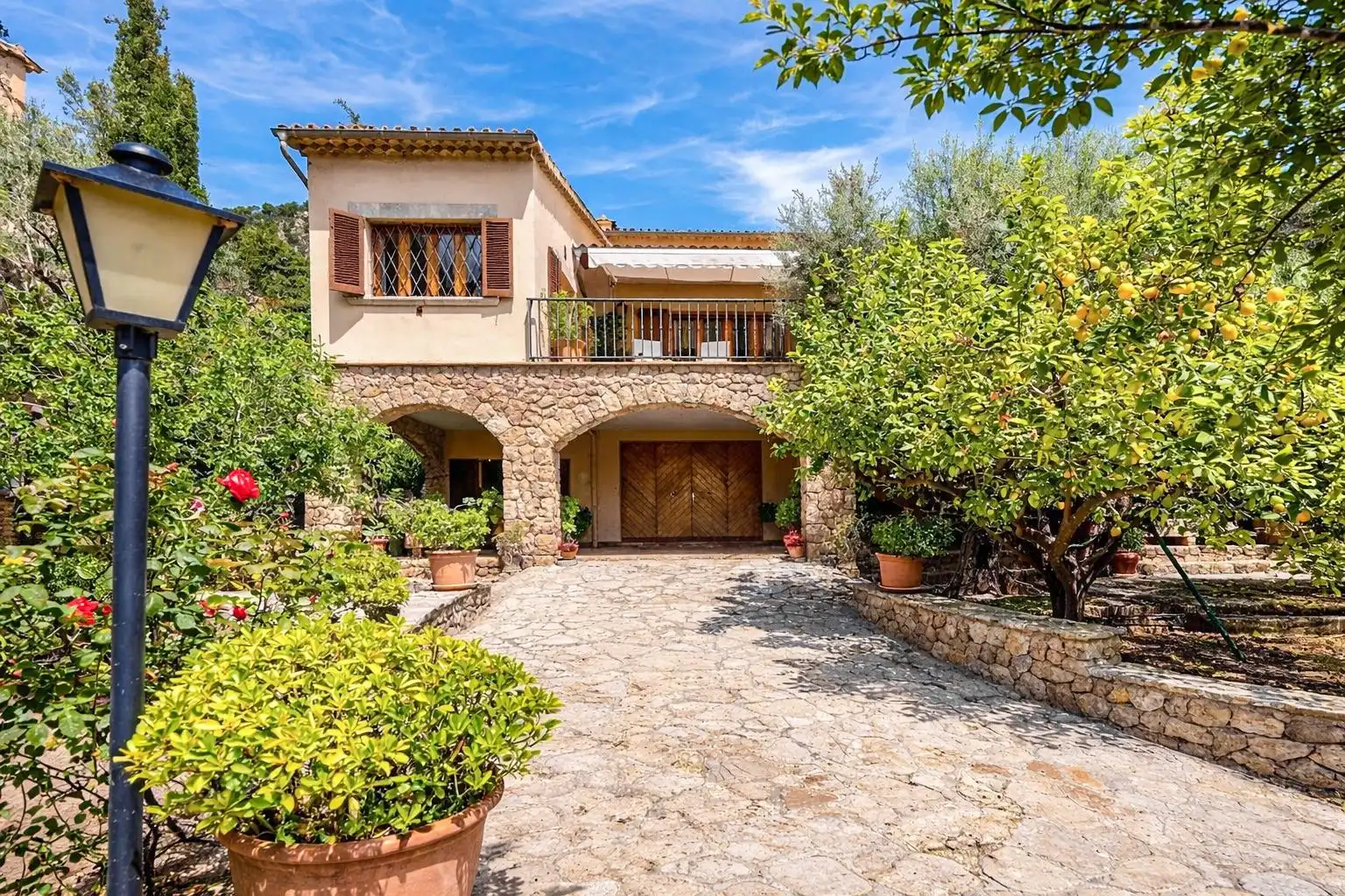 Vista exterior de Casa o chalet en venta en Valldemossa con Jardín privado, Terraza y Trastero