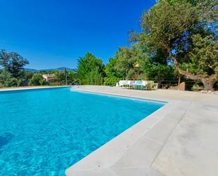 Piscina de Casa o xalet de lloguer en San Román de los Montes amb Aire condicionat, Calefacció i Jardí privat