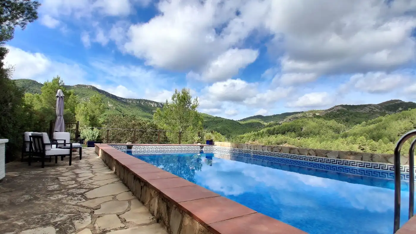 Swimming pool of Houses for sale in Pratdip  with Air Conditioner, Heating and Private garden