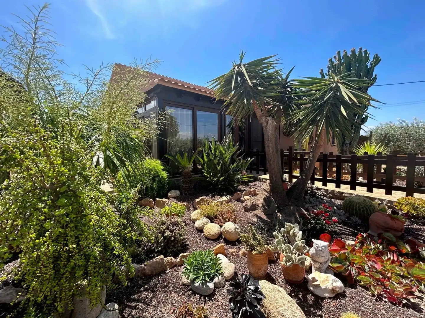 Jardín de Casa o chalet en venta en Mojácar con Aire acondicionado, Calefacción y Jardín privado