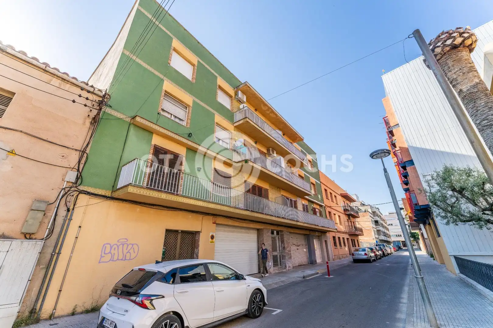Vista exterior de Piso en venta en Valls con Aire acondicionado, Terraza y Balcón