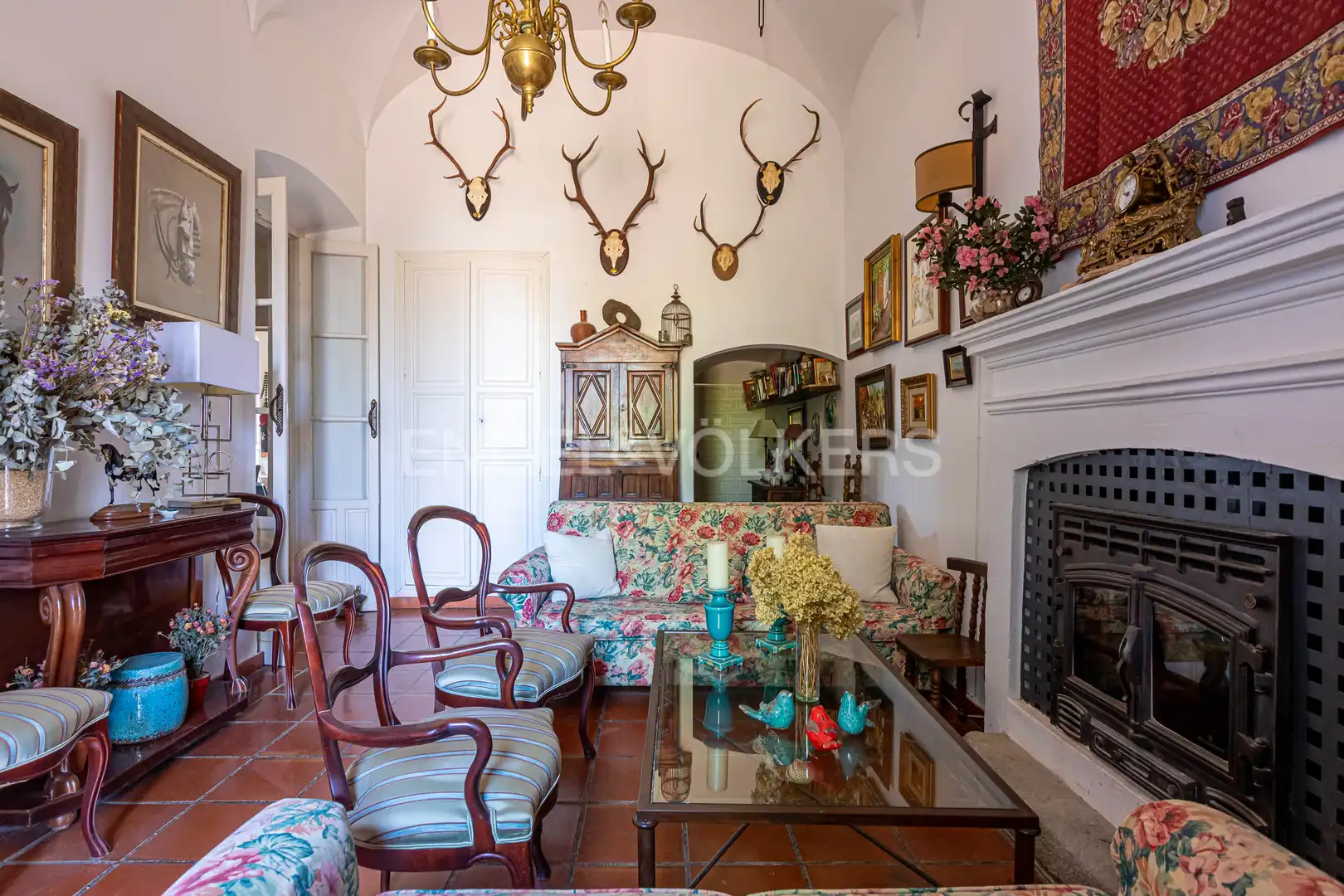Sala de estar de Casa o chalet en venta en Bienvenida con Calefacción y Jardín privado